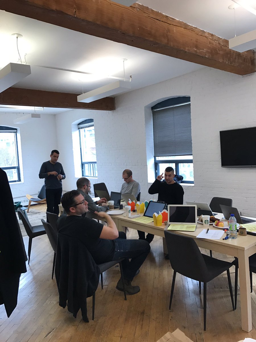 Enjoying day 1 of 2017 planning with @demacmedia execs at <a href="/breather/">Breather</a> space :)
Define, Align, GO!

Thanks @djacob for the space.