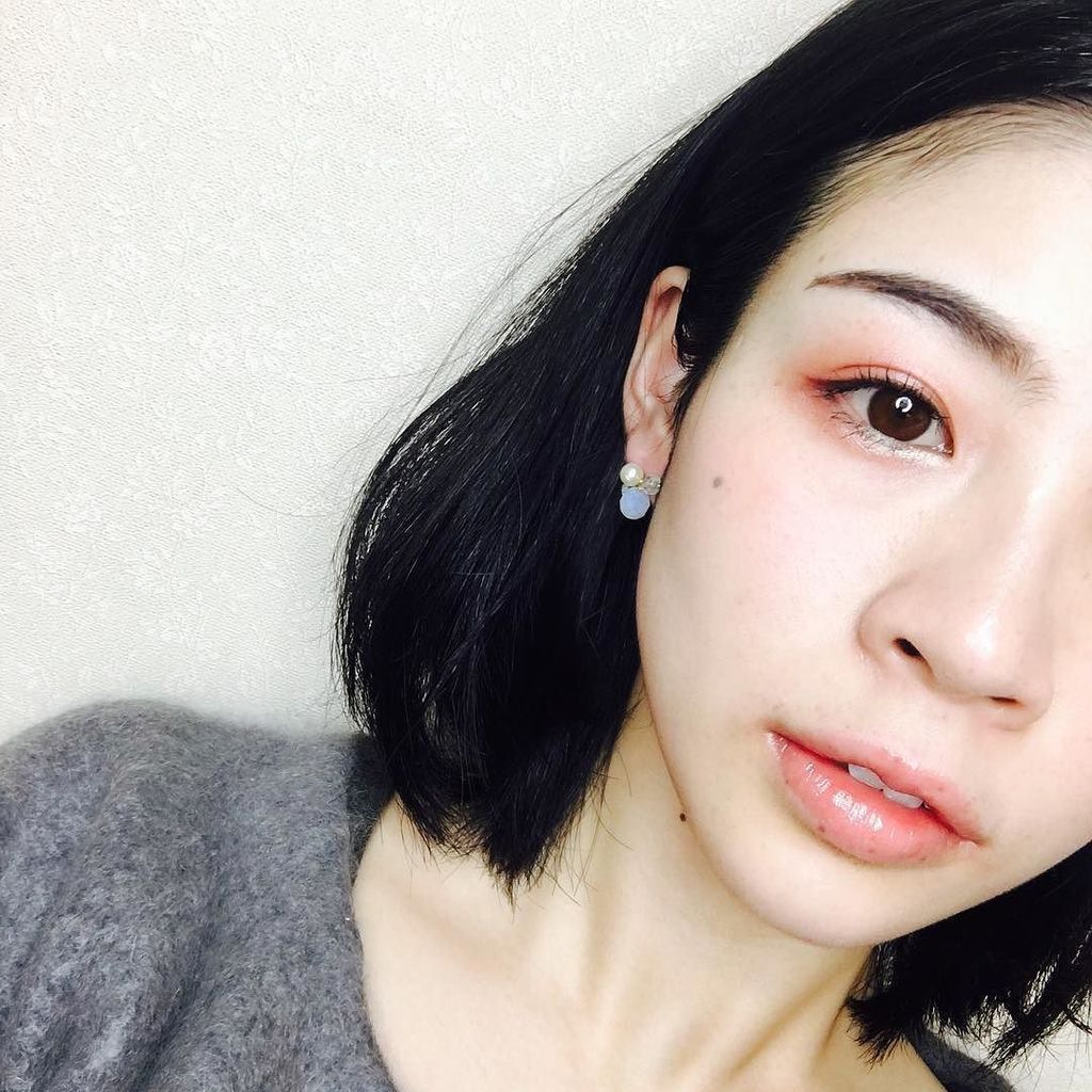 杉本 佳菜子 V Twitter オレンジのアイシャドウが綺麗に入ったので満足 今日のメイク 本日のメイク Make Makeup Aqmwルージュグロウ Be352 リップ ベージュリップ T Co Prmefrgbo8