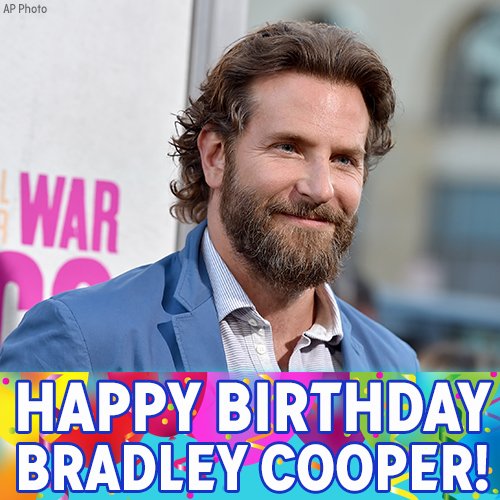Happy 42nd Birthday, Bradley Cooper! 