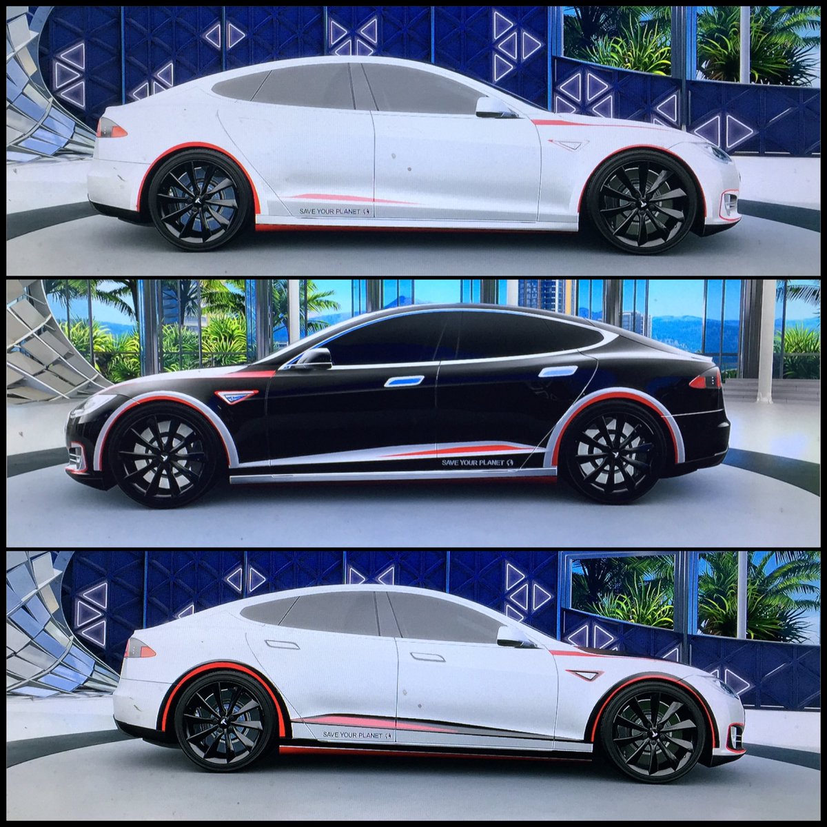 Type into creator MAWSupercars to download my new designs #Tesla #Supercars #Ecofriendlycars #carspotting @TeslaMotors #customcars #Forza