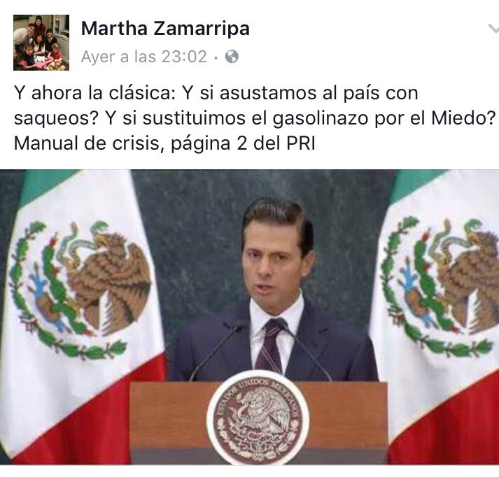 #TeoríaDelPánico #gazolinazo <a href="/EPN/">Enrique Peña Nieto</a> <a href="/eruviel_avila/">Eruviel Ávila</a>