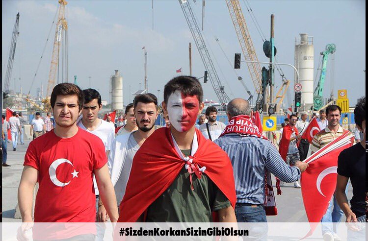 #SizdenKorkanSizinGibiOlsun