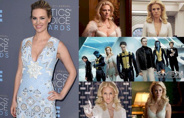 Hoy cumple 39 años January Jones (Emma Frost en Happy Birthday 