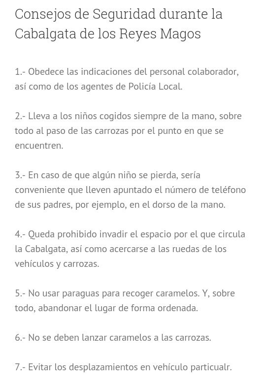 csif_laguna's tweet photo. Atentos a las recomendaciones de seguridad @policialalaguna y demás personal d organización d #cabalgatadereyeslalaguna.Feliz Noche de Reyes https://t.co/OQE6JkCYkH