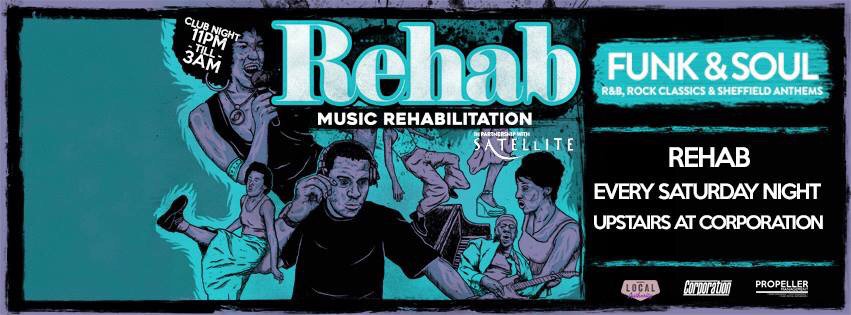 Rehab Sheffield (@rehabsheffield) on Twitter photo #RehabSheffield returns to <a href="/corpsheffield/">Corporation</a> this Saturday with @djsonley Funk, Soul, RnB & more 10-3 #sheffieldissuper #RehabSheffield returns to <a href="/corpsheffield/">Corporation</a> this Saturday with @djsonley Funk, Soul, RnB & more 10-3 #sheffieldissuper