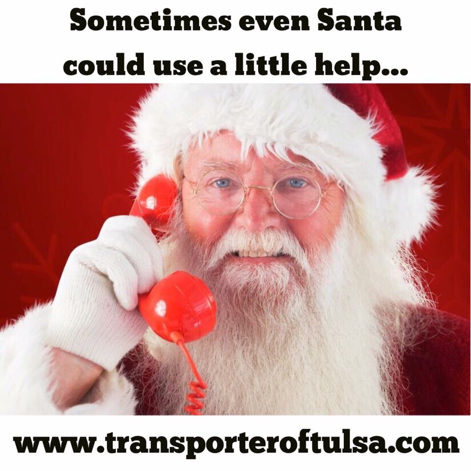 TransporterOK's tweet image. Keep Transporter of Tulsa in mind for all your transporting needs throughout the year and during the holidays!