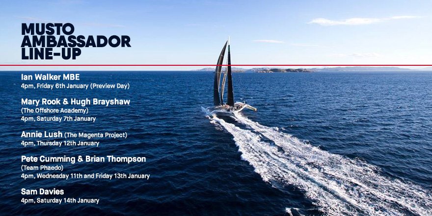 <a href="/LondonBoatShow/">Boat Show in London</a> kicks off tomorrow! We’ll be there each day with our ambassadors &amp; new collection for exclusive viewing #LBS17