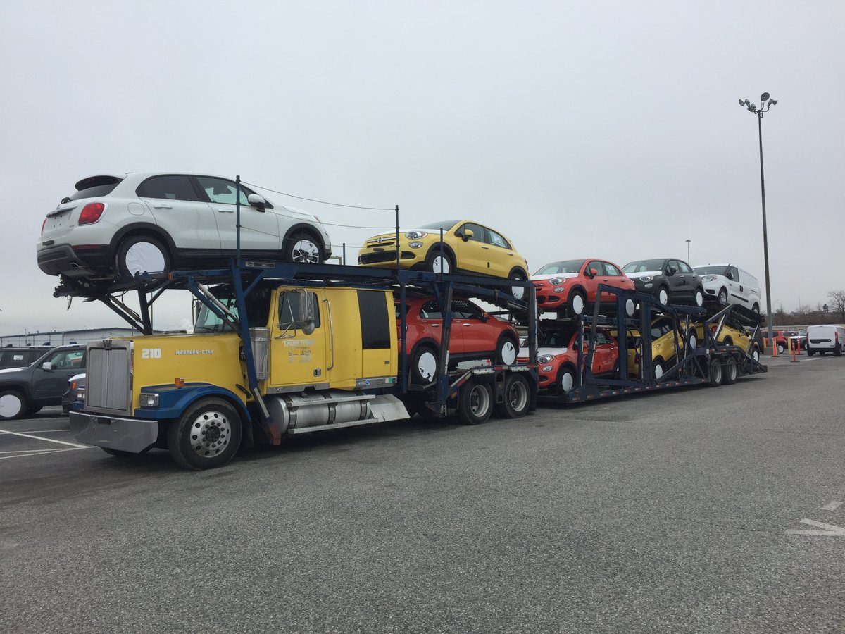 Transtradeinc's tweet photo. TRANSTRADE #AutoTransport #Fiat @FIATUSA    🚗🚗🚗 https://t.co/bERZlZEZW7