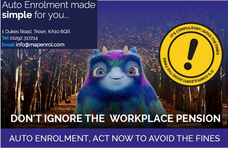 MapEnrol's tweet image. #autoenrolment #workplacepensions