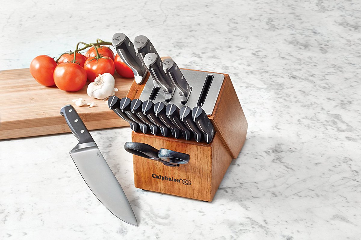 ROSSIHOMESTORE's tweet image. CALPHALON Classic Self-Sharpening 15-pc. Cutlery Knife Block Sets $149.95 FREE SHIPPING - Elsewhere $180
rossigourmet.com/calphalon-clas…