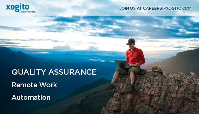 Dear QA Automation Engineers, are you ready to give your New Year a fresh kick? Learn how at careers@xogito.com