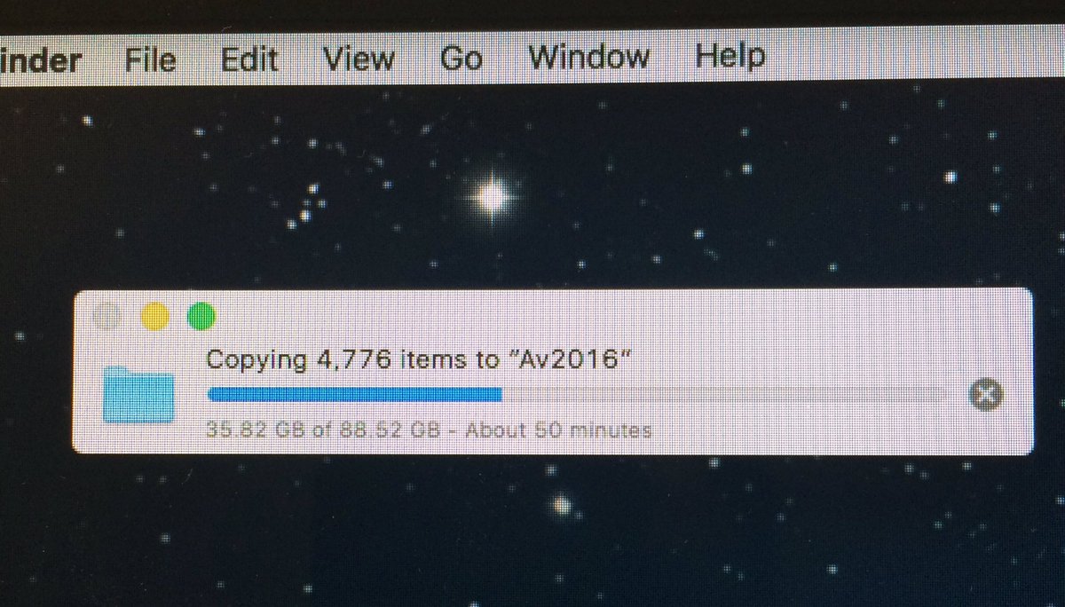 TomasTyner's tweet image. Just started backing up small portion of yrs output to cloud... #willtakeawhile Don't panic-I do regular backups too 👍