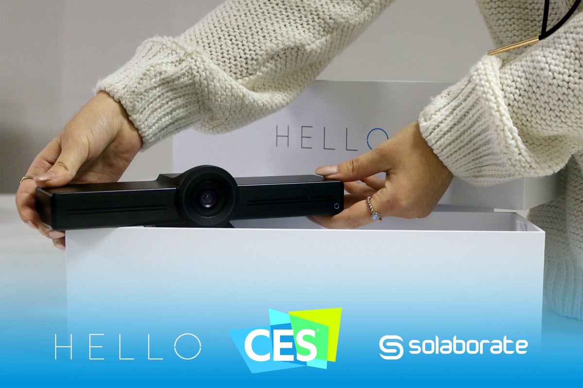 #CES2017 Come to our booth and meet HELLO, our advanced video communication device.  #50443 Sands Hall G - Eureka Marketplace.