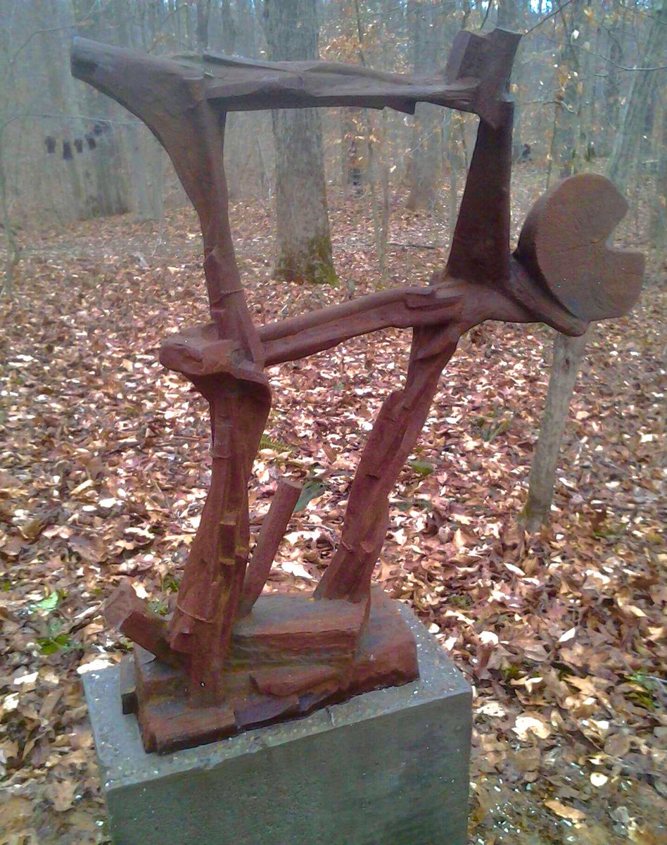 New Sculpture installed <a href="/sculpturetrails/">Sculpture Trails Outdoor Museum</a> created by Richard Rome #sculpturetrails