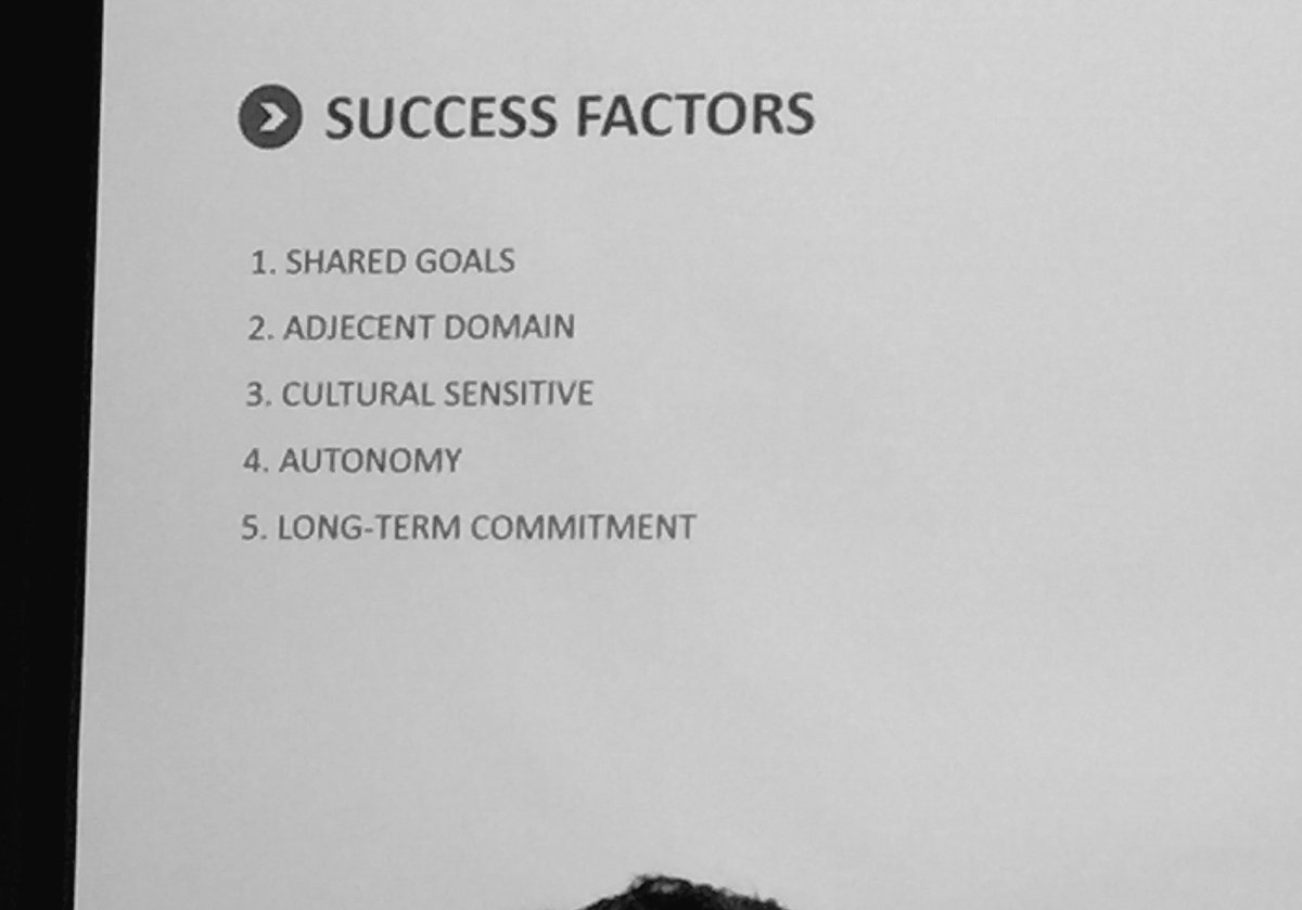 DiLievens's tweet photo. Cooperation between corporations &amp; startups ⏩⏩ WIN-WIN if success factors are there | 🚀 agility vs market access @omohout #CVCcommunity https://t.co/S1uFGAdBTK