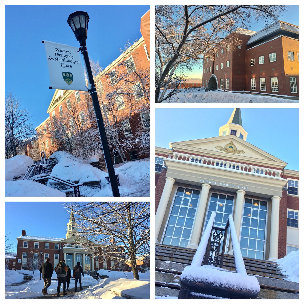 StThomasU's tweet photo. The winter semester starts today! Best of luck on your first day of classes! #StThomasU #STUWinter https://t.co/x7yRU0xrmh