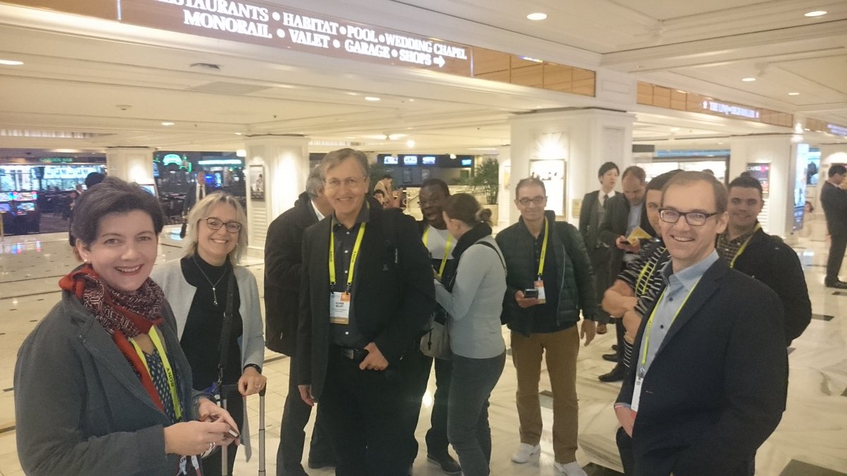 #CES2017 départ pour la conférence de lancement <a href="/SmartUp27/">SmartUp</a> <a href="/CCIPtesNdie/">CCI Ptes Normandie</a>