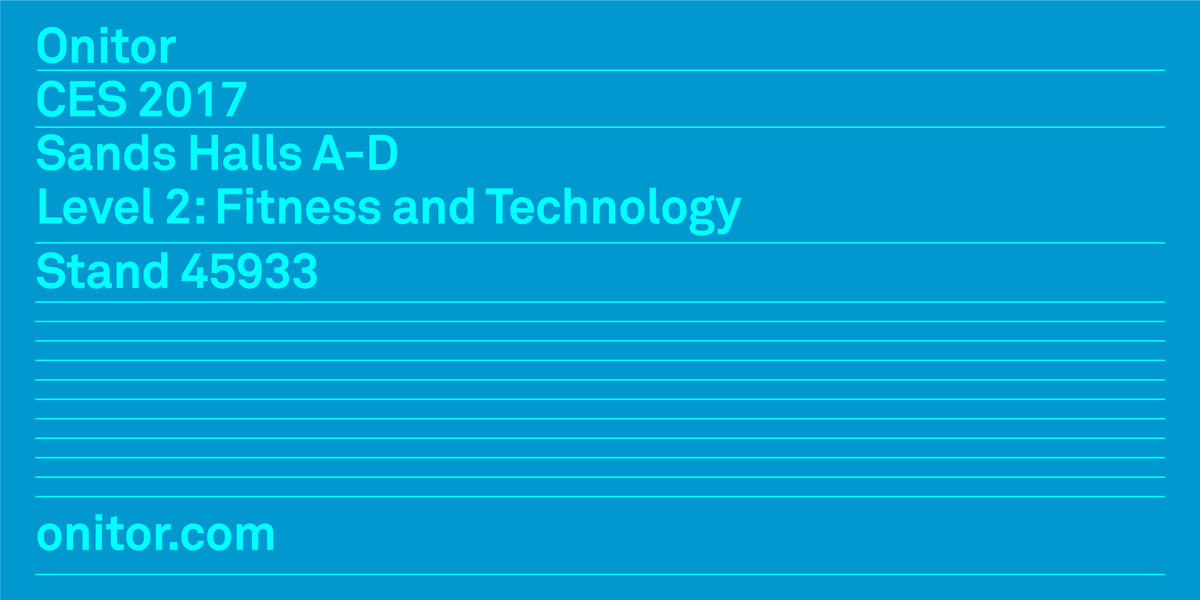 OnitorHealth's tweet photo. Visit us at #CES2017

#onitorhealth #onitortrack #digitalhealth #poweredbydata #poweredbycloudtagtechnology #FitTechCES https://t.co/TkrOFm9WZY