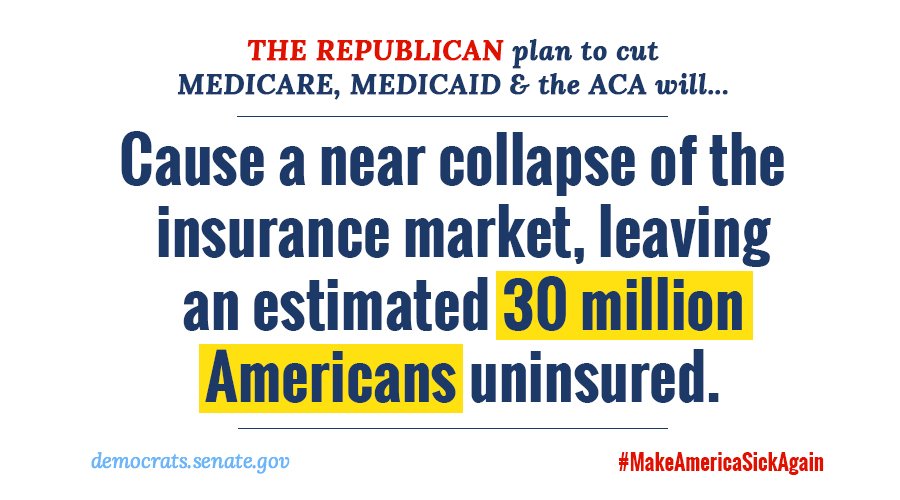 SEIU's tweet photo. Don’t let Republican extremists #MakeAmericaSickAgain. Repealing w/o plan would leave millions without care #CareNotChaos https://t.co/tMGHD7fKaD