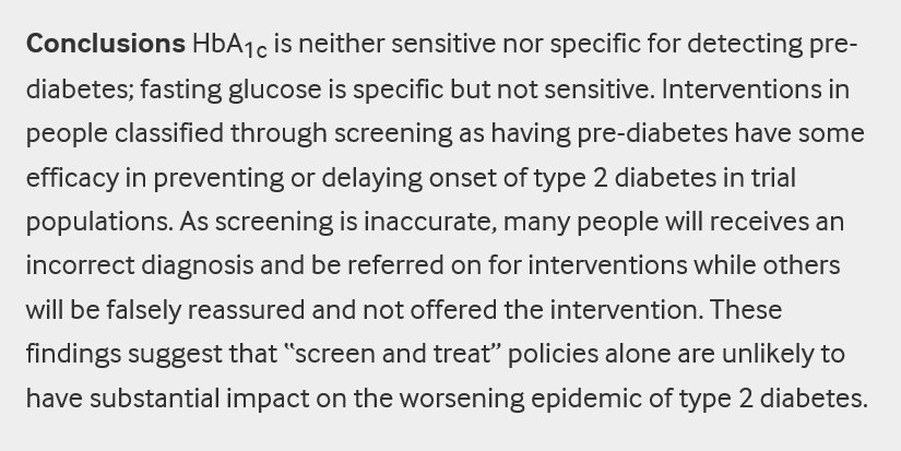 The BMJ (@bmj_latest) on Twitter photo How effective are screen and treat policies in prevention of type 2 diabetes? <a href="/EllieBarry14/">Eleanor Barry</a> <a href="/trishgreenhalgh/">Trisha Greenhalgh</a> bmj.com/content/356/bm… How effective are screen and treat policies in prevention of type 2 diabetes? <a href="/EllieBarry14/">Eleanor Barry</a> <a href="/trishgreenhalgh/">Trisha Greenhalgh</a> bmj.com/content/356/bm…
