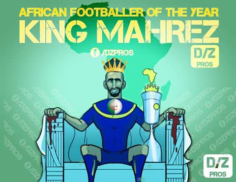 Félicitations  Mahrez ;
Succès que tu mérite <a href="/Mahrez22/">Riyad Mahrez</a> 
 #رياض_محرز
