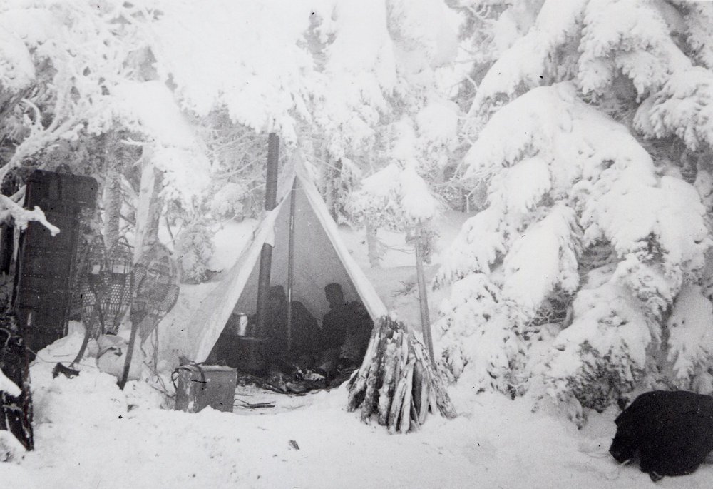 VTStateParks's tweet photo. Old school camping on Camel's Hump #ThrowbackThursday #Vermont #VT https://t.co/76bbfVwOeR