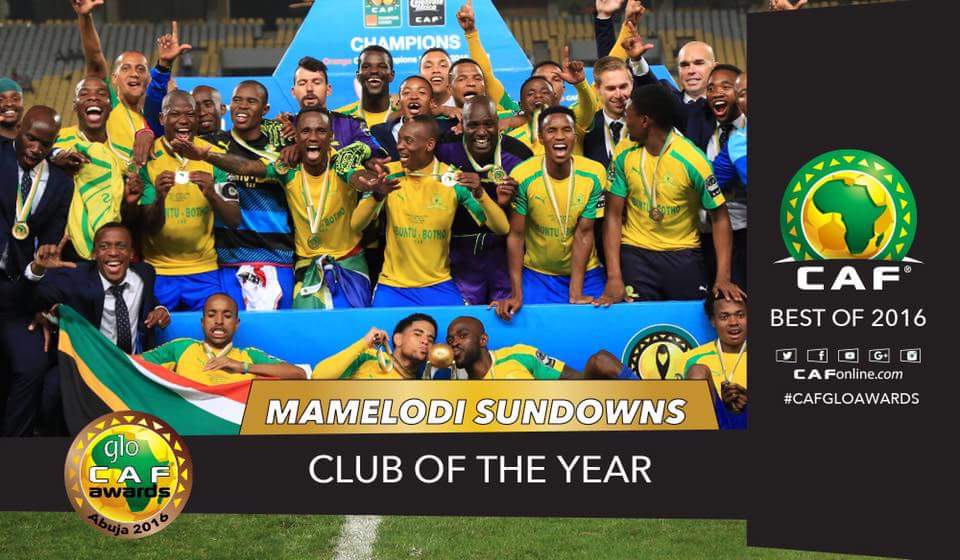 Tendaijoe's tweet photo. Mara this team! Feels good to support Champions waitse. CAF Club of the Year 2016. #GloCAFAwards2016 #WeHaveA⛥ https://t.co/7u8RV9wf0W