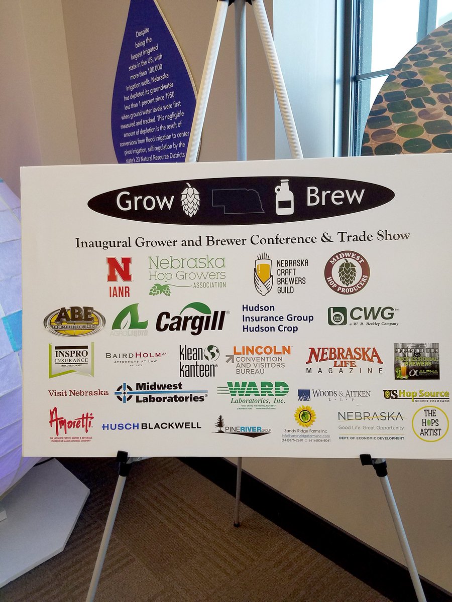 Baird Holm is proud to support the Nebraska Grower-Brewer Conference @nebraskabrewers @UNL_IANR @nehopgrowers @MW_HopProducers