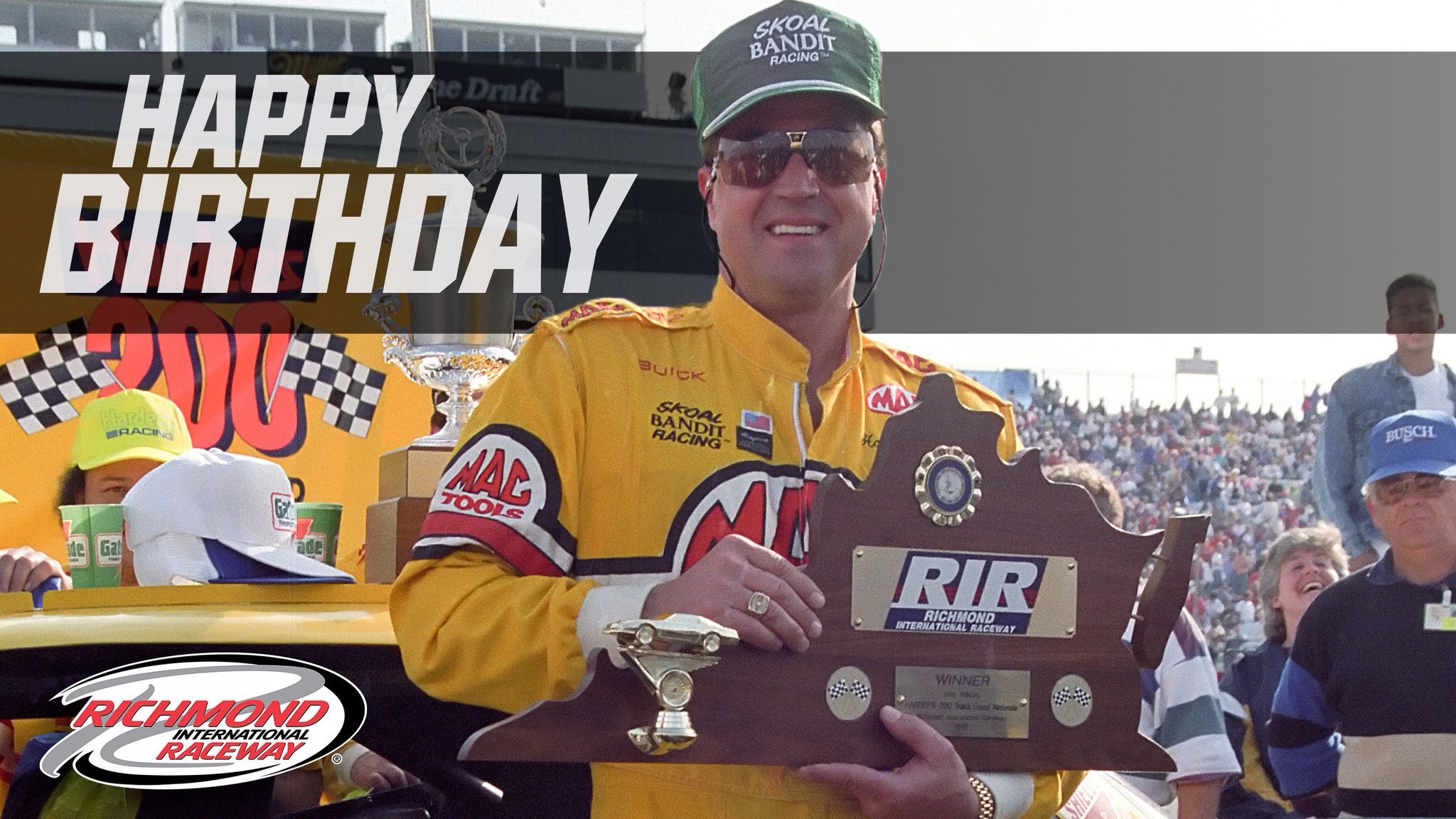 Happy birthday to Handsome Harry Gant! 