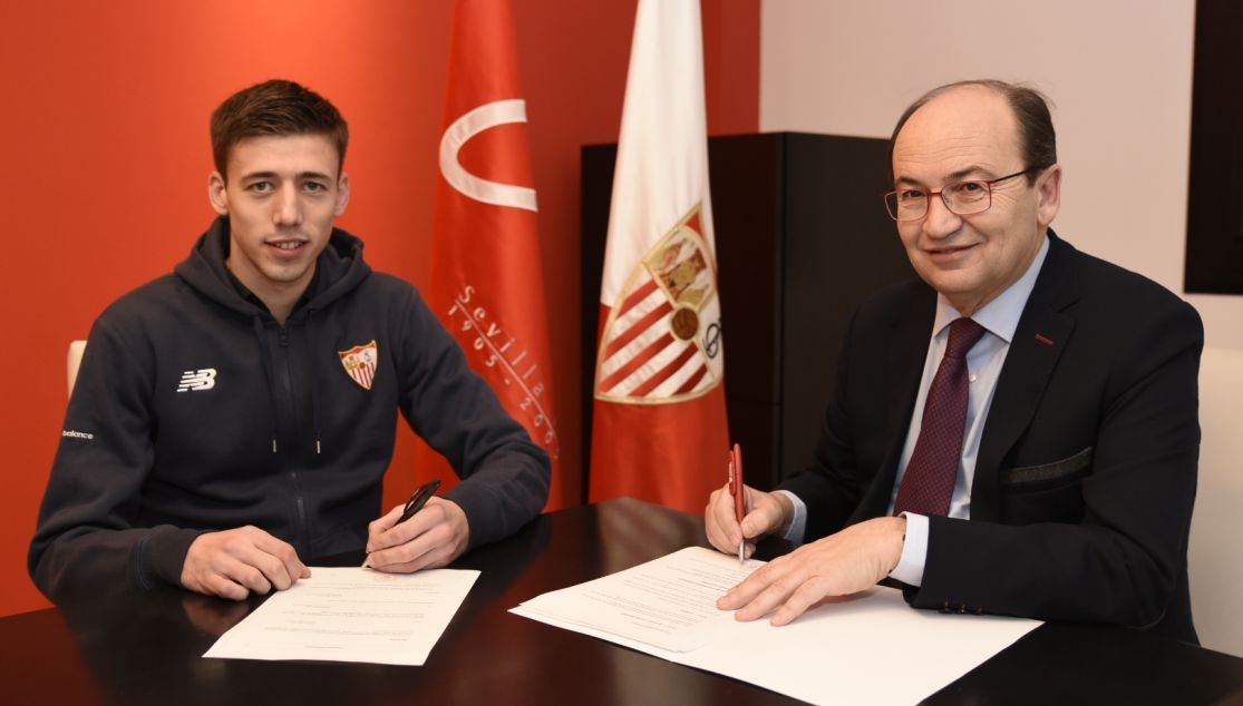 clappingmedia's tweet photo. OFFICIEL✅

Clément Langlet (Nancy) s'engage avec Séville ! https://t.co/KLfd9GJCLb