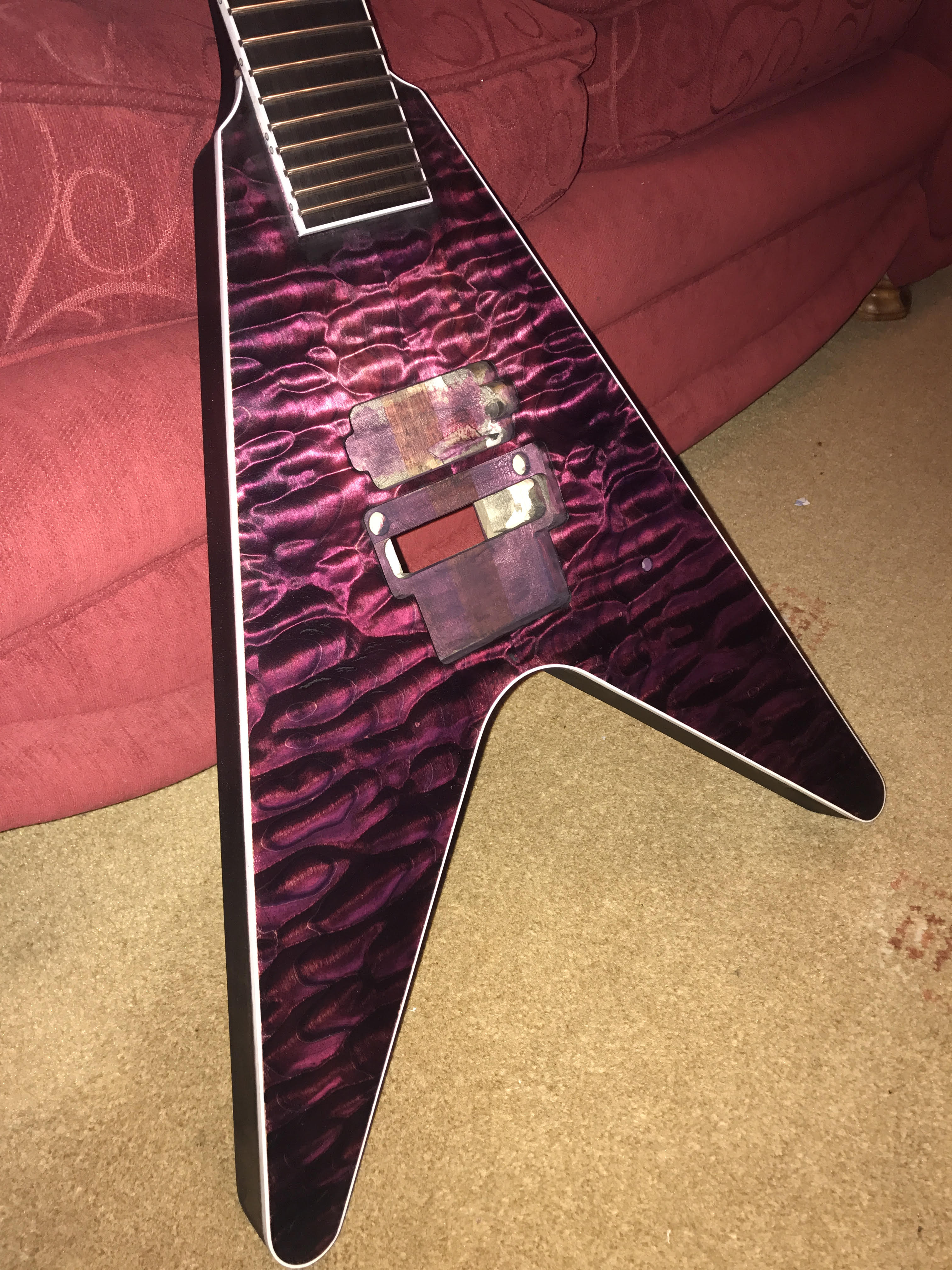 Flying v purple deals