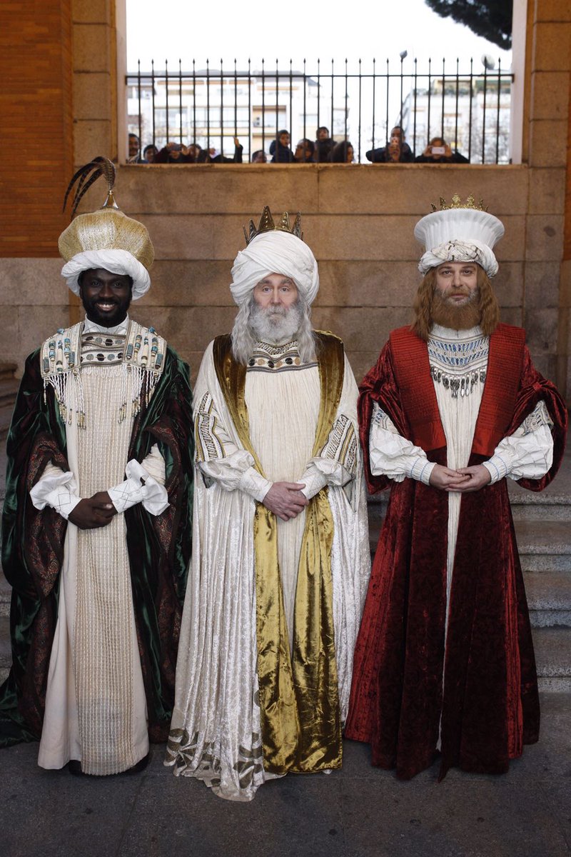 Madrid_Cultura's tweet image. Sus Majestades los Reyes Magos ya están en Madrid #cabalgataMadrid