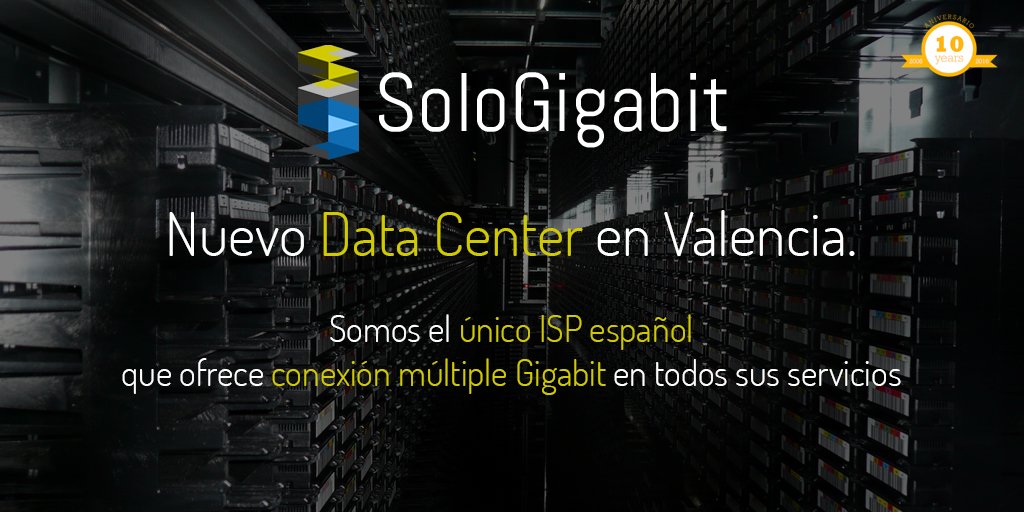 ¿Sabías que en tenemos  nuestro propio #Datacenter en #Valencia con Sistema Autónomo 56934 RIPE LIR member?
ow.ly/ZNAv307HMR
#cloud
