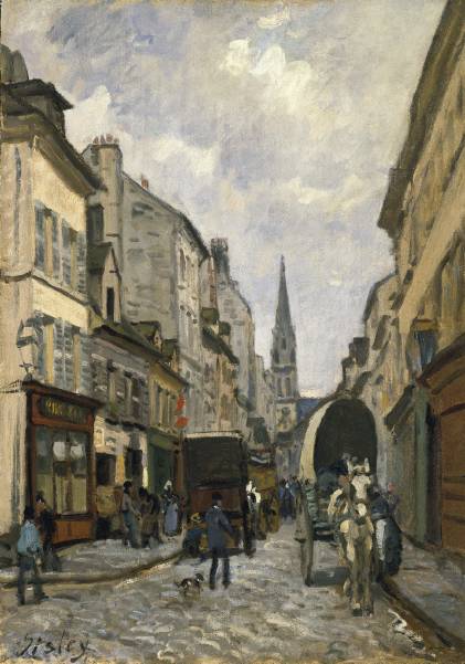 NMSCollMan's tweet photo. TLC preparations are underway to our #AlfredSisley #ImpressionistMaster painting for its long journey over to @thebrucemuseum in the USA. https://t.co/bH6IMY5Jv1