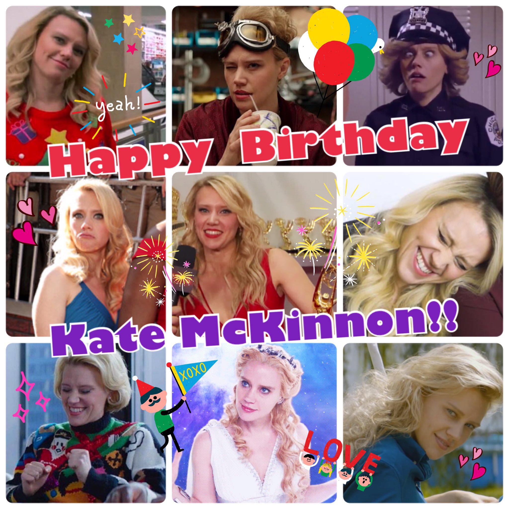 Happy Birthday,Kate McKinnon  Hope you have an amazing year ahead!!  