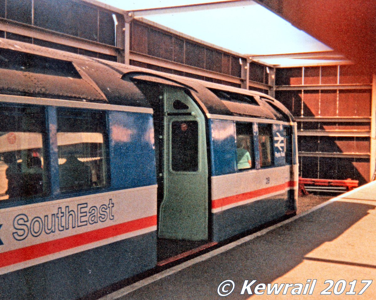#NetworkSoutheast #Class486 486031 at Ryde - Sep '87 kewrail.weebly.com #trainspotting #trains #britishrail #isleofwhite