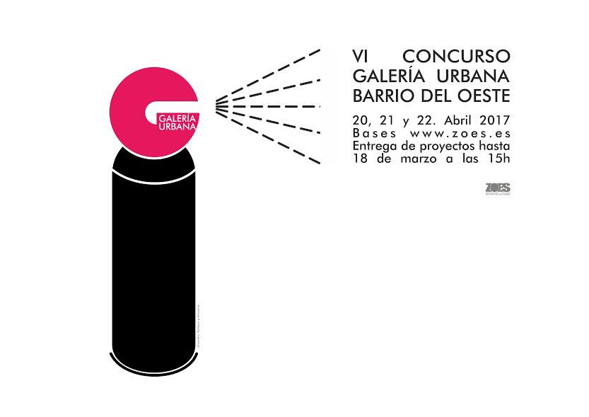 Abierto el plazo para participar en la #galeríaurbana del @BarrioOesteZOES Consulta las bases y participa!