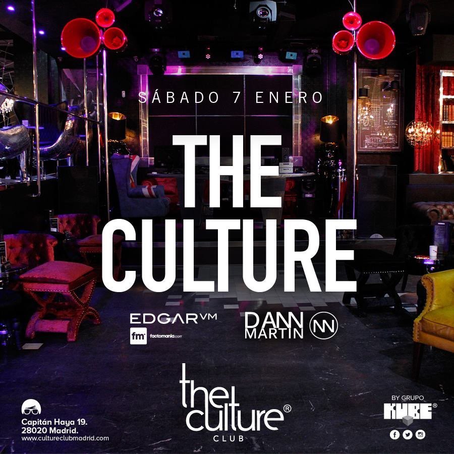 The Culture Club <a href="/TheCultureClubM/">The Culture Club</a>
Sábado 7 de enero: .. y sigue la fiesta!!