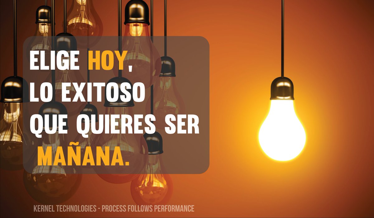 KernelTI's tweet image. #FelizJueves 1 buena idea es todo lo que se necesita para alcanzar el éxito.  #NapoleonH Queremos estar contigo en esos grandes proyectos.
