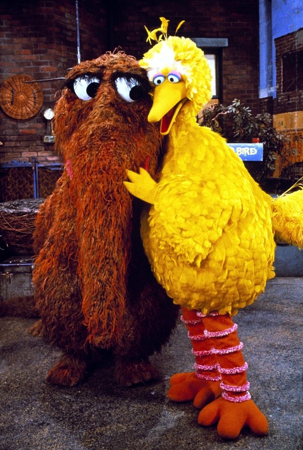Carefree_Lawn's tweet photo. Carefree Lawn Sprinklers has gotten big over the last 30 years, but not as big as @BigBird #NationalBirdDay https://t.co/8WFwnr9U21