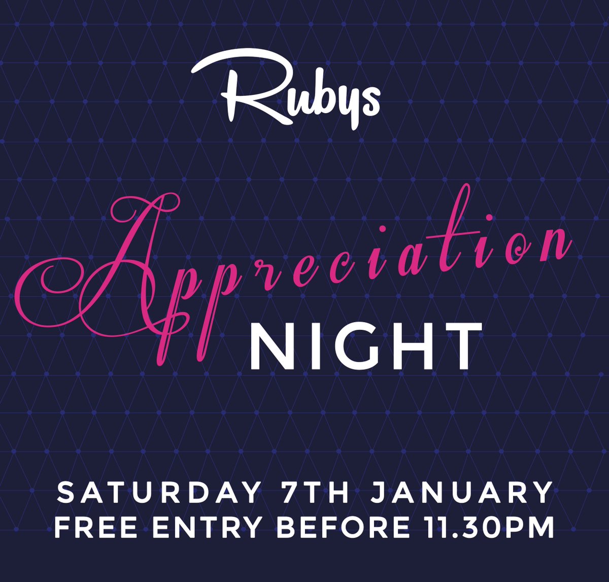 RubysStrabane's tweet photo. #AppreciationNight this Saturday &amp; 1 final blow out before we close for renovations!! #Rubys https://t.co/IX33I246FS