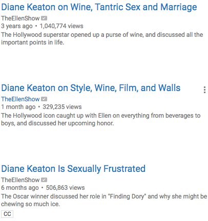 Happy Birthday to Diane Keaton 