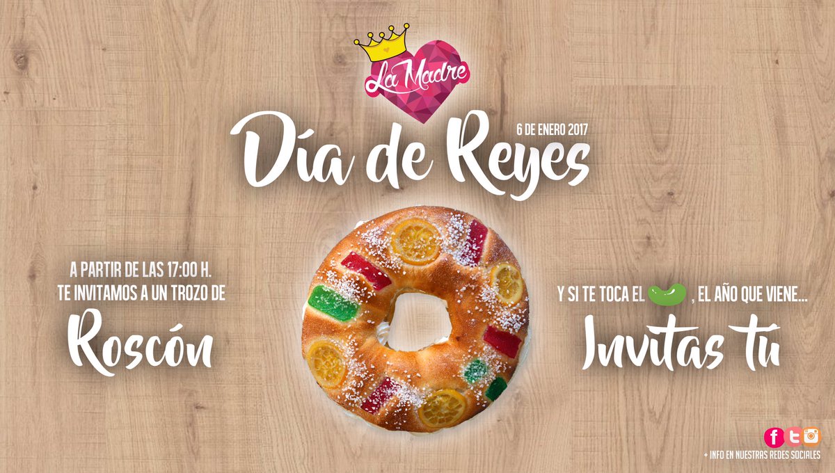 lamadre_miranda's tweet photo. Hoy.... NOCHE DE REYES &amp; mañana... ROSCÓN DE REYES!!!! #Reyes #LaMadre https://t.co/IC9MBB0Nse