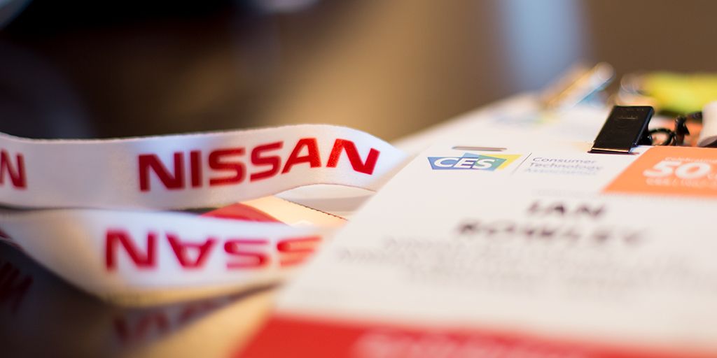 NissanMotor's tweet photo. Just 6 hours to #Nissan's #CES2017 presentation, and it's all hands on deck. Webcast here on @Twitter, or @YouTube: https://t.co/v7As6DWdz4 https://t.co/HkP9YBPDMk