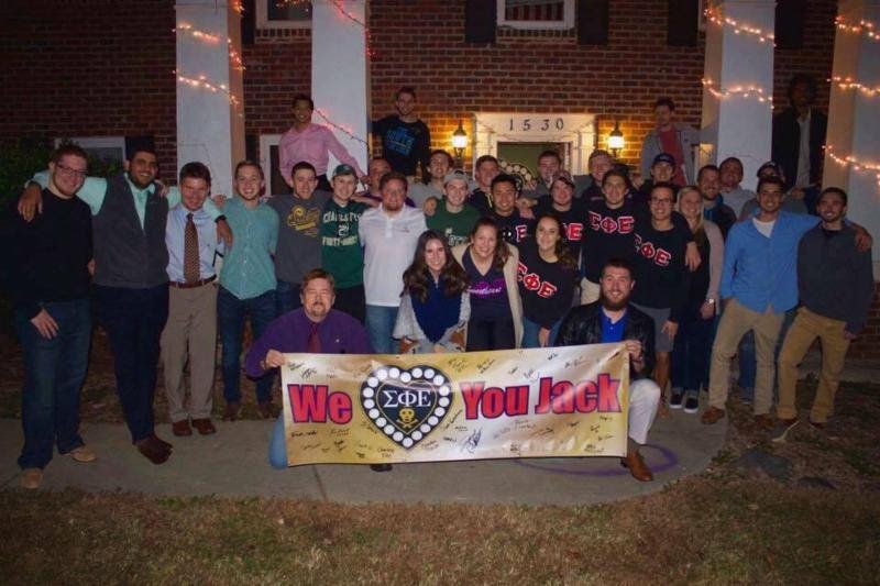 Sad to share that brother Jack Bretz, ’16, passed away due to complications related to his fight w/ leukemia. Stay strong, <a href="/SigEpUNCC/">Closed Chapter</a>. #VDBL