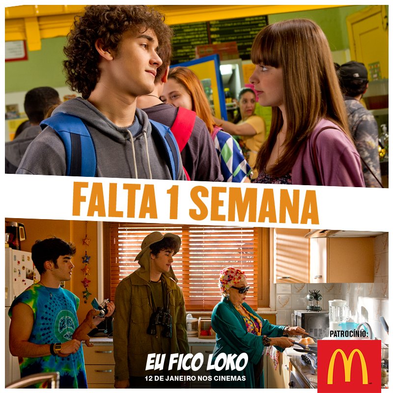 McDonalds_BR's tweet photo. O @Christian_fig  é loko por McDonald's e agora é a nossa vez de entrar nessa lokura com a estreia de #EuFicoLoko. Falta só uma semana! https://t.co/AeVcCw3GMW