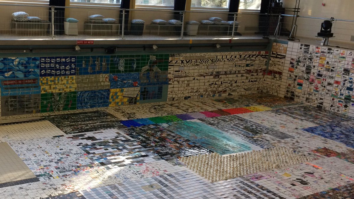 Een echte bodemschat: 18.000 kunstwerken in oud zwembad De Blikken in Oosterhout brabantn.ws/Uge