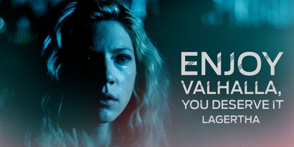 "...But don't forget me. Haunt me. Don't leave me. "  #Vikings