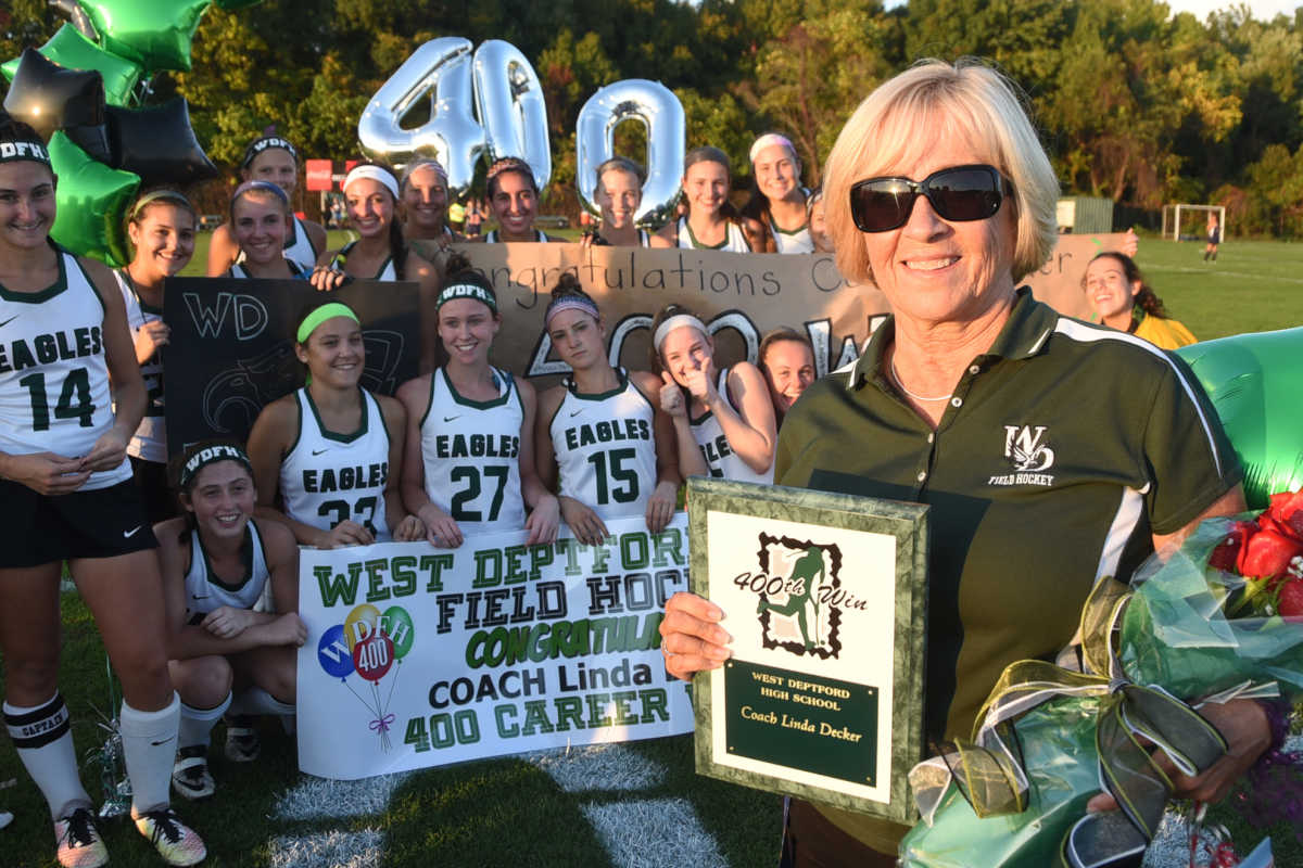 WDHSAthletics's tweet photo. CONGRATULATIONS to Head Field Hockey Coach Linda Decker on her induction into the Gloucester County Sports Hall of Fame! https://t.co/ANJahUzl5l