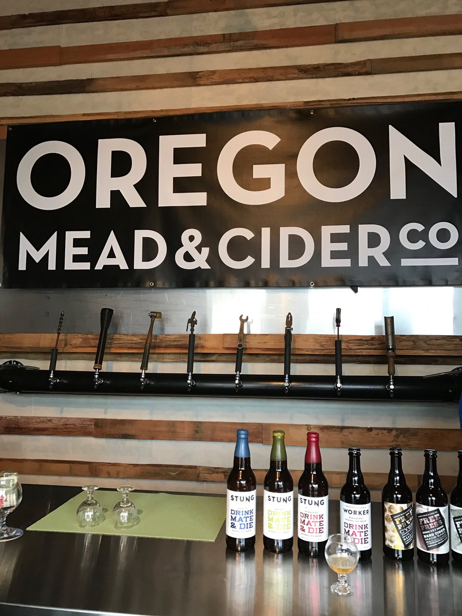 Have you tried <a href="/ORMeadAndCider/">OR Mead & Cider Co.</a>? Their taproom resembles a beehive. Don't BEElieve us? Hop on Tour de Funk tomorrow &amp; see for yourself. 🐝🍻🍯